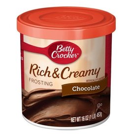 Betty Crocker Betty Crocker Frosting Chocolate Rich & Creamy, 16 oz