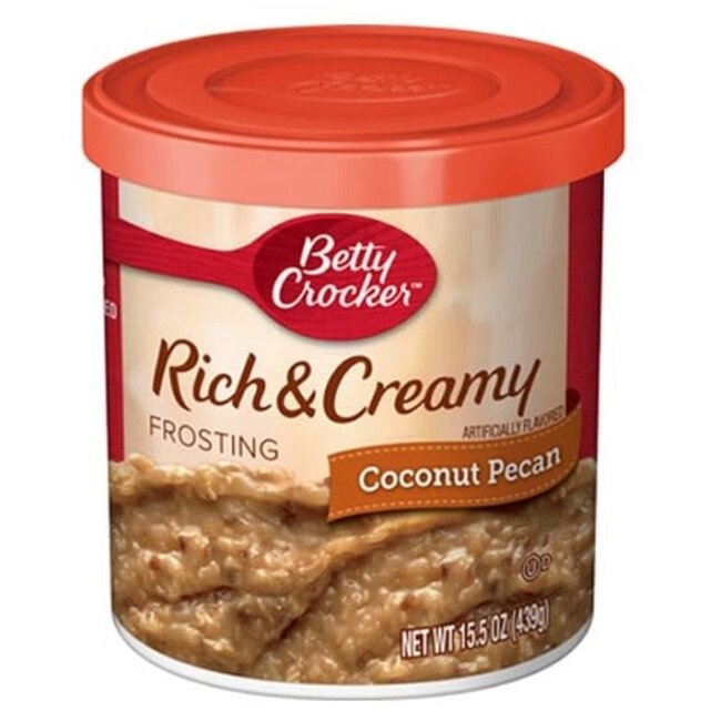 Betty Crocker Frosting Coconut Pecan, 15.5 oz, 8 ct