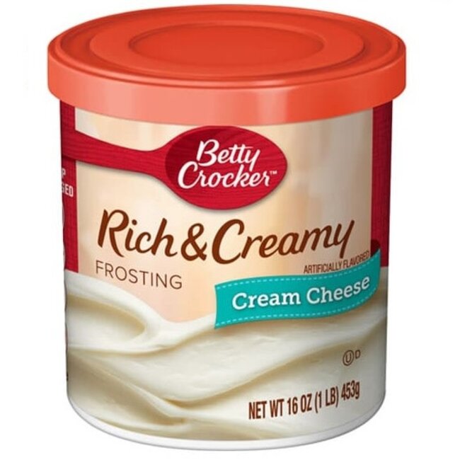 Betty Crocker Frosting Cream Cheese, 16 oz, 8 ct