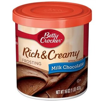 Betty Crocker Betty Crocker Frosting R&C Milk Chocolate, 16 oz, 8 ct