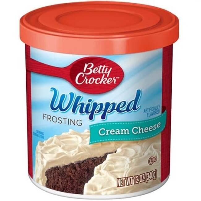Betty Crocker Frosting Whipped Cream Cheese, 12 oz, 8 ct