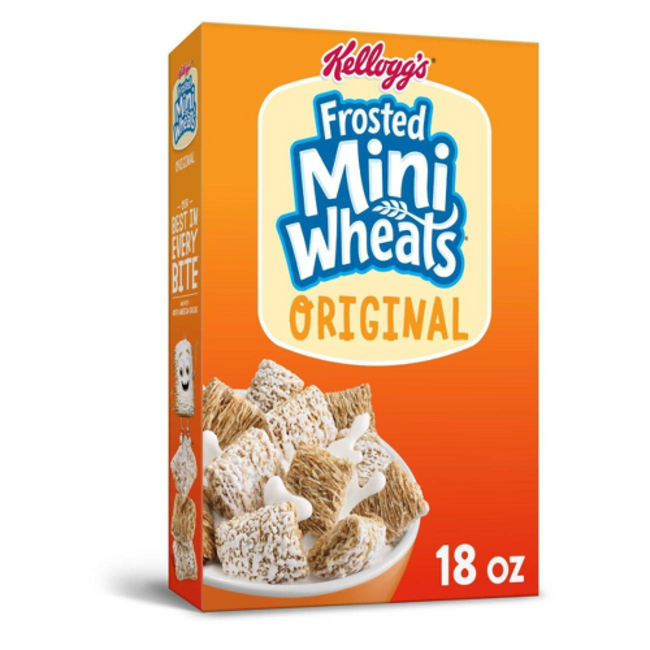 Kelloggs Frosted Mini Wheats, 18 oz