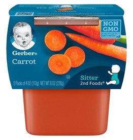 Gerber Gerber 2nd Foods Carrots, 8 oz