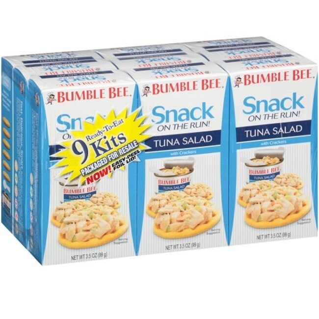 Bumble Bee Tuna Salad Kit, 3.5 oz, 9 ct