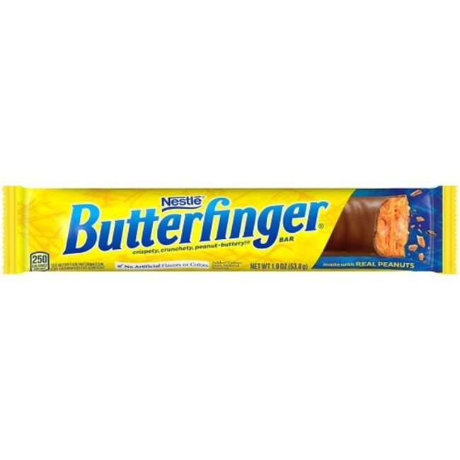 Butterfinger Candy Bar, 1.9 oz, 36 ct