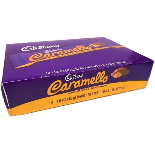 Cadbury Caramello, 1.6 oz, 18 ct