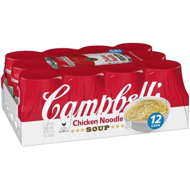 Campbell's Soup Chicken Noodle, 10.75 oz, 12 ct
