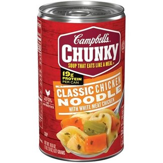 Campbell's Campbell's Soup Chunky Chicken Noodle, 18.6 oz, 12 ct
