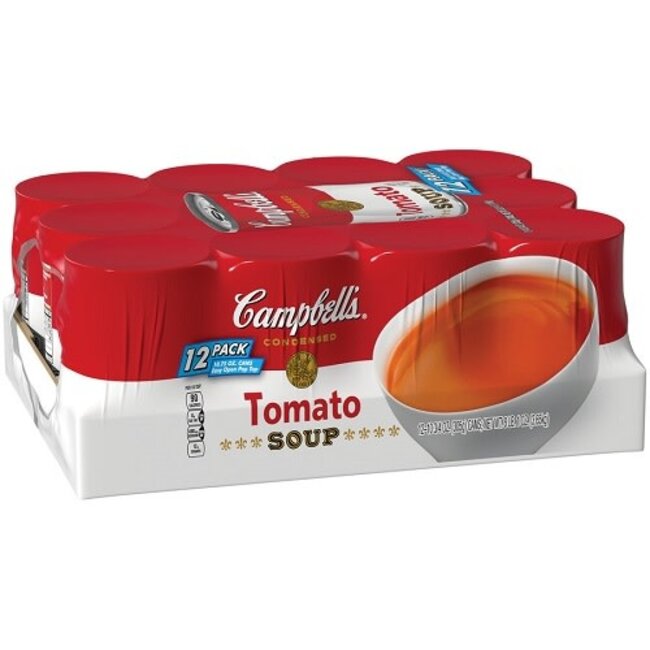 Campbells Soup Tomato, 10.75 oz, 12 ct