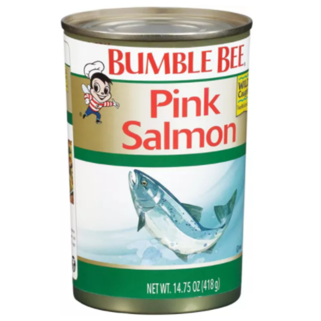 Bumble Bee Salmon Pink, 14.75 oz, 12 ct