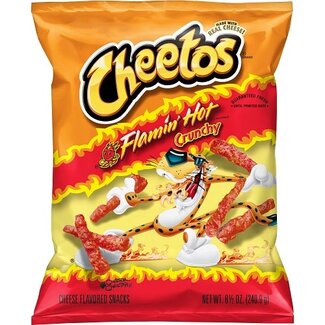 Cheetos Cheetos Crunchy Flamin' Hot, 8.5 oz, 10 ct