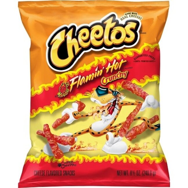 Cheetos Crunchy Flamin' Hot, 8.5 oz, 10 ct