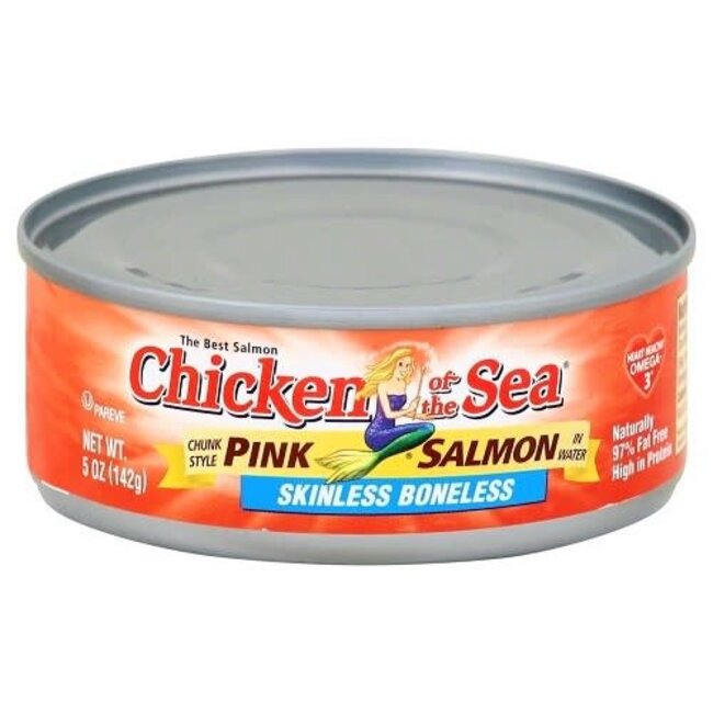Chicken Of The Sea Pink Salmon, 5 oz, 24 ct
