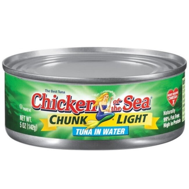 Chicken Of The Sea Tuna Chunk in Water, 5 oz, 48 ct