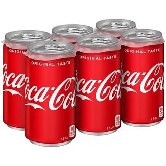 Coke Coke Classic Little, 7.5 oz, 4-6 pk