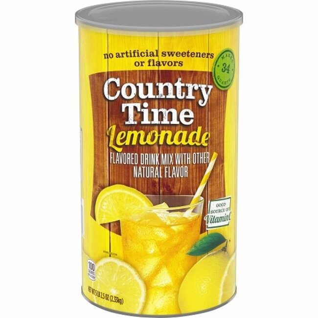 Country Time Lemonade (Makes 34 Quarts), 82.5 oz, 6 ct