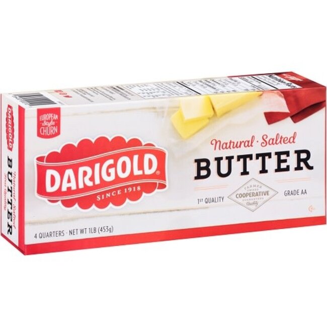 Darigold Butter Quarters, 1 lb, 30 ct