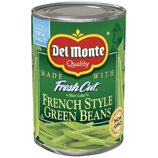 Del Monte Del Monte Green Beans French Cut, 14.5 oz, 24 ct