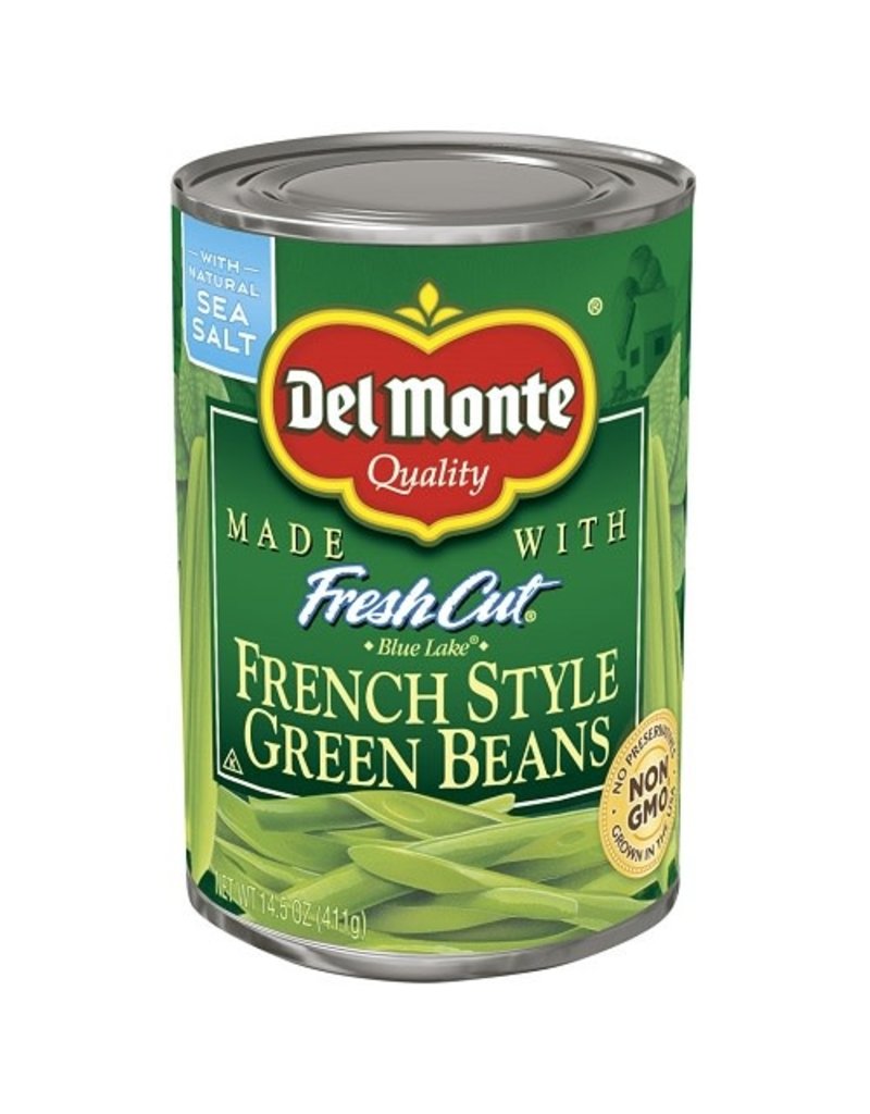 Del Monte Del Monte French Cut Green Beans, 14.5 oz, 24 ct
