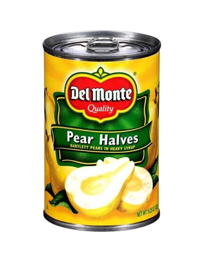 Del Monte Del Monte Pear Halves Heavy Syrup, 15.25 oz