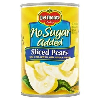 Del Monte Del Monte Pear Sliced No Sugar Added 14.5 oz