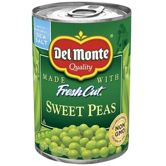 Del Monte Del Monte Sweet Peas, 15.25 oz, 24 ct