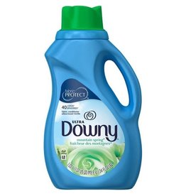 Downy Downy Ultra Fabric Softener Liquid Mountain Spring, 34 oz, 6 ct