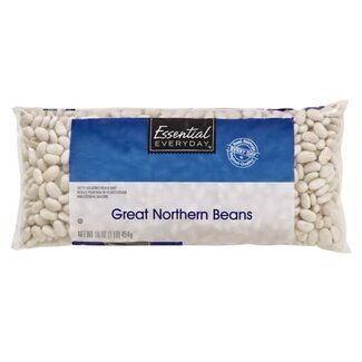 Essential Everyday EED Bean Great Northern, 16 oz, 12 ct