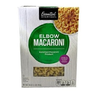 Essential Everyday EED Elbow Macaroni, 16 oz