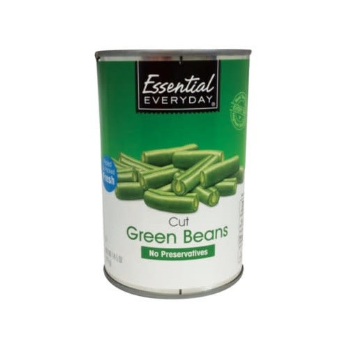 Essential Everyday EED Green Beans French Cut, 14.5 oz - Span Elite