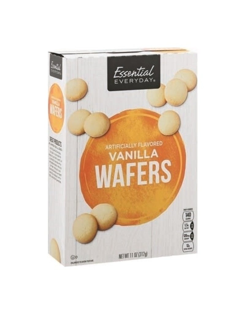 Essential Everyday EED Vanilla Wafer Cookies, 11 oz, 12 ct