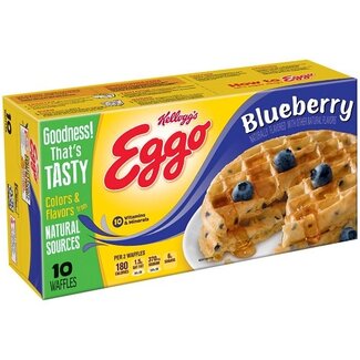 Eggo Eggo Blueberrry Waffles, 12.3 oz, 8 ct