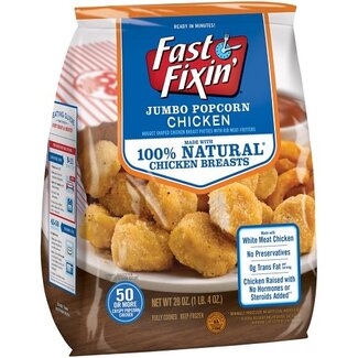 Fast Fixin Fast Fixin' Chicken Popcorn, 20 oz, 8 ct