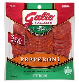 Gallo Gallo Sliced Pepperoni, 3 oz, 12 ct