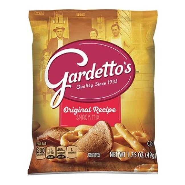 Gardettos Original Snack Mix Grab Bag, 1.75 oz, 42 ct