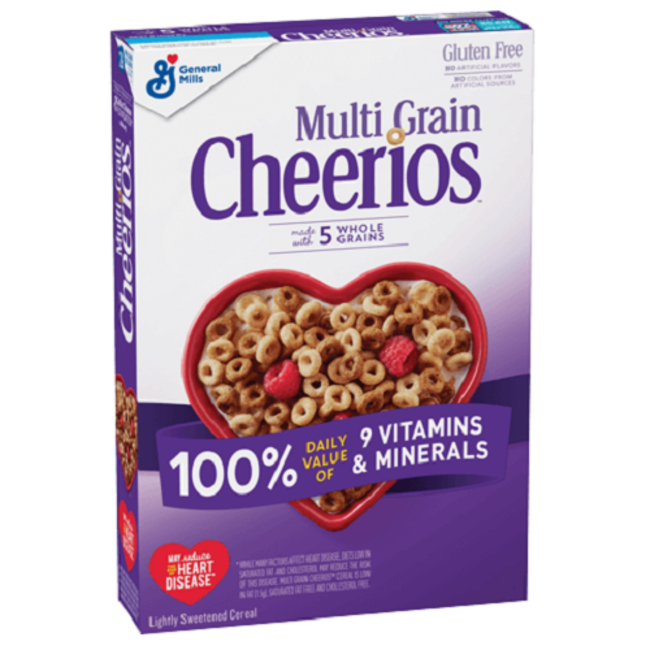 General Mills Cheerios Multigrain, 12 oz