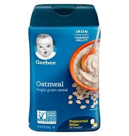 Gerber Gerber Cereal Oatmeal, 8 oz