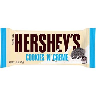 Hershey Hershey's Cookies 'N' Cream, 1.55 oz, 4 ct