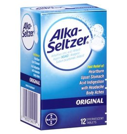 Alka Seltzer Alka-Seltzer Original Tablets, 12ct, 6 pack