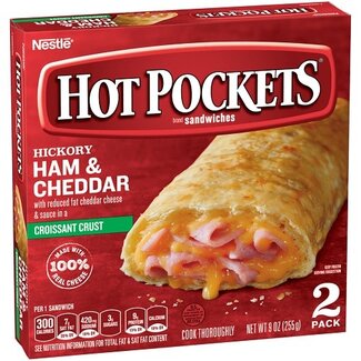 Hot Pockets Hot Pockets Ham & Cheddar Croissants, 9 oz, 8 ct