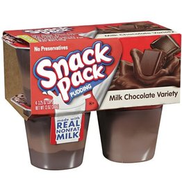 Hunt's Hunt's Milk Chocolate Snack Pack Variety pack, 4 ct (Pack of 12)