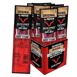 Jack Link's Jack Link's Peppered Beef Steak Jerky, 1 oz, 12 ct