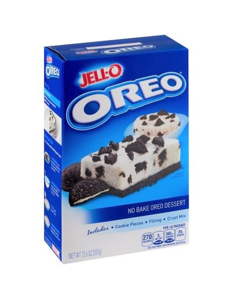 Jello Jell-O Cheesecake Oreo Mix No Bake Dessert, 12.6 oz, 6 ct