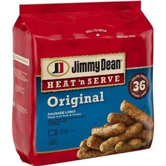 Jimmy Dean Jimmy Dean Heat 'N Serve Sausage Links, 23.4 oz, 8 ct Jimmy Dean Jimmy Dean Heat 'N Serve Sausage Links, 23.4 oz, 8 ct