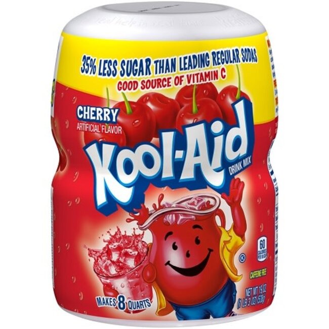 Kool-Aid Cherry (Makes 8 Quarts), 19 oz, 12 ct