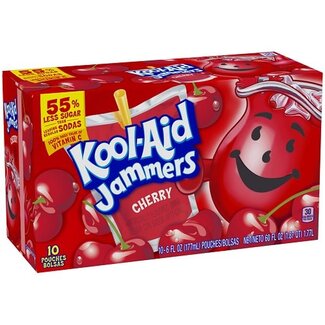 Kool-Aid Kool-Aid Jammers Cherry, 10 ct, (Pack of 4)