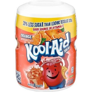 Kool-Aid Kool-Aid Orange (Makes 8 Quarts), 19 oz, 12 ct