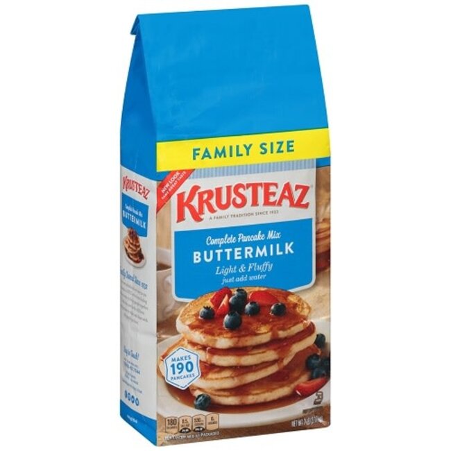 Krusteaz Buttermilk Pancake Mix, 7 lb, 6 ct