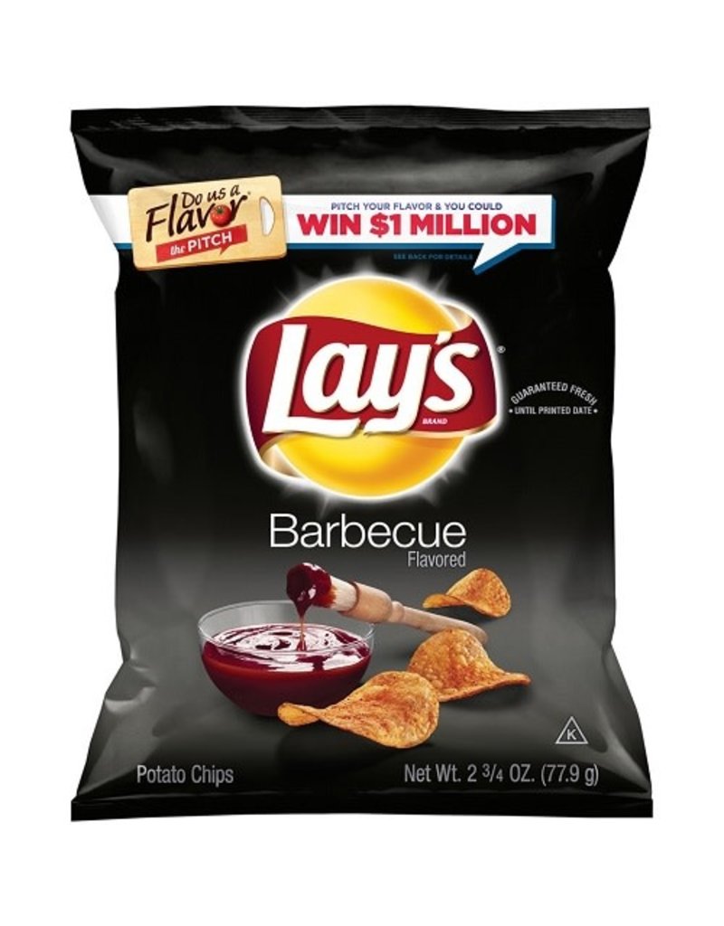 Lay's Lay's BBQ Chips, 2.625 oz, 20 ct