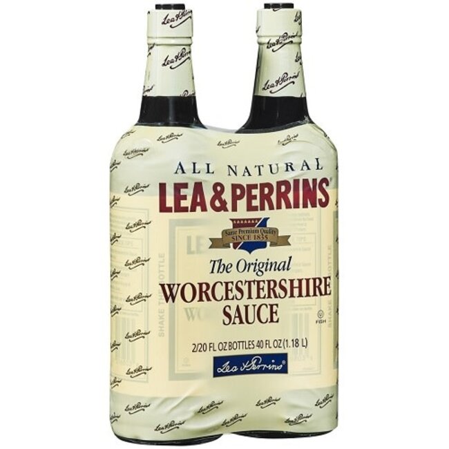 Lea & Perrins Worcestershire Sauce, 20 oz, 2 ct